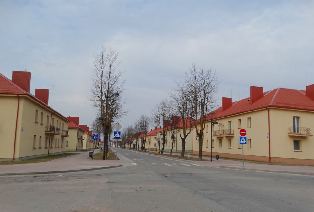 Naujoji Akmenė — Nepriklausomybės alėja